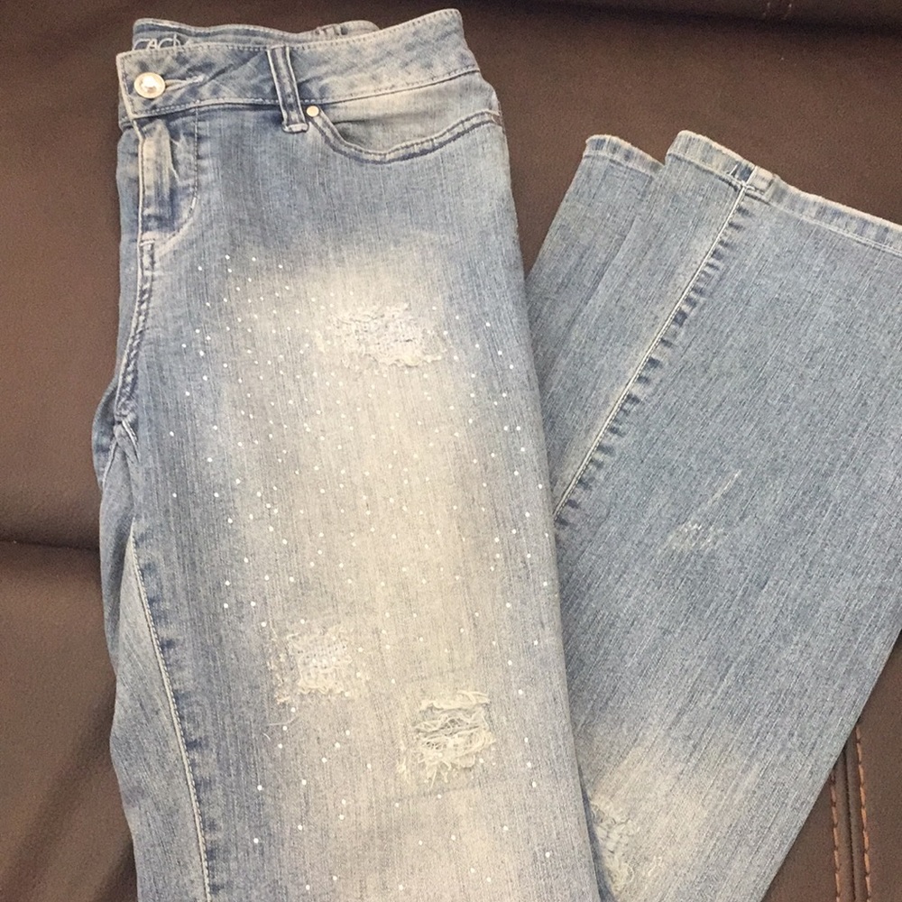 Cache jeans - Picture 2 of 4